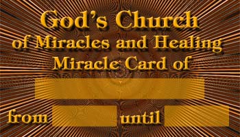 Miracle Card