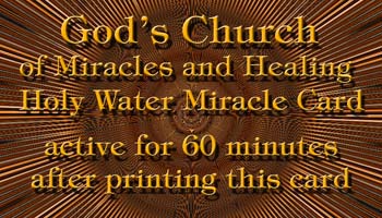 miracle card